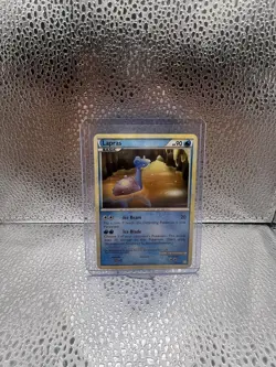 Lapras 24/123 - HeartGold & SoulSilver - Regular Rare LP pokemon Card, 2010 - Image 1