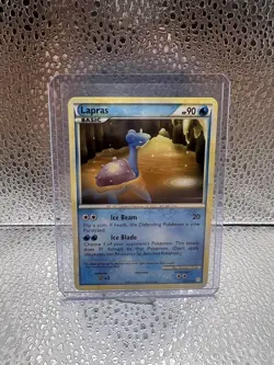 Lapras 24/123 - HeartGold & SoulSilver - Regular Rare LP pokemon Card, 2010 - Image 3