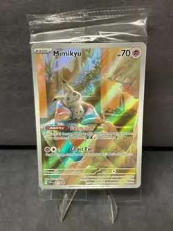 Mimikyu 075 Sv: Scarlet & Violet Black Star Promo Cards Holo - Sealed - Image 1