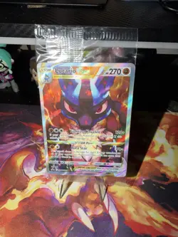 Lucario VSTAR SWSH291 SWSH: Sword & Shield Promo Cards Holo Sealed - Image 1