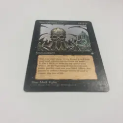 Necropotence 1995 MTG Ice Age English Damaged Draw All The Cards Enchantment - Image 2