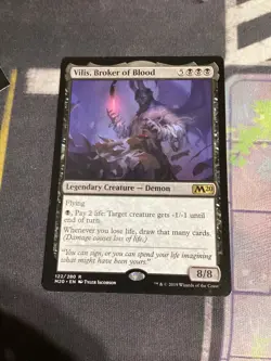 MTG 1x Vilis, Broker of Blood Core Set 2020 M20 Magic the Gathering Card x1 NM - Image 1