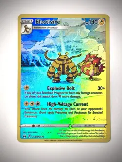 Electivire GG08/GG70 Crown Zenith Galarian Gallery Holo Rare Pokemon Card NM - Image 1