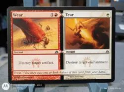 Wear and Tear Dragon's Maze Red White Uncommon Magic MTG Card- NM - Image 1