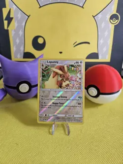 Pokemon Card Lopunny Ultra Prism Reverse Holo Uncommon 107/156 - Image 1