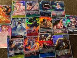 One Piece TCG Card Game Mystery! 25 Commons 15 Rare Cards +1 Sr Card Or SCR!!! - Image 1