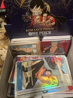 One Piece TCG Card Game Mystery! 25 Commons 15 Rare Cards +1 Sr Card Or SCR!!! - Image 5