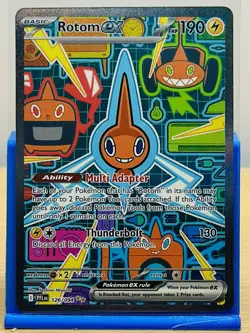 Rotom ex 126/094 SIR NM/M Phantasmal Flames Pokemon Card 2025 - Image 1