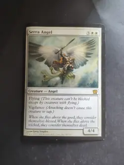 Serra Angel 43/350 MTG Oversized 9th Ed. Promo Box Topper Magic The Gathering - Image 1