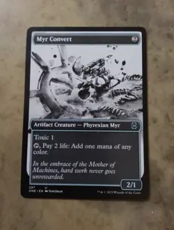 Myr Convert (Showcase) Phyrexia: All Will Be One Regular - Image 1