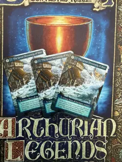 1 x Sorcery Arthurian Legend The Great Drowning of Men Unique Aura Non-Foil NM/M - Image 3