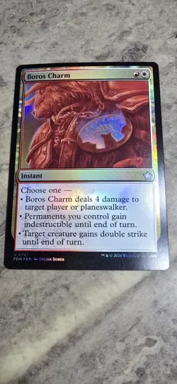 Boros Charm Foundations Foil Instant Uncommon MTG NM - Image 1