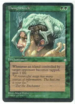 Thoughtleech x4 Ice Age SP x4 Ice Age MtG LP to NM - Image 1