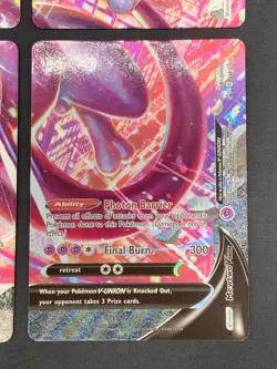 Pokemon Card Mewtwo V-Union SWSH159-SWSH162 Black Star Promo Set of 4 NM - Image 5