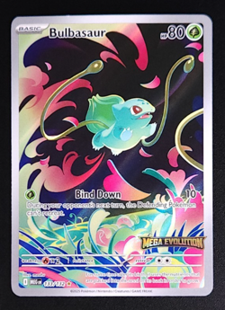 Pokemon Mega Evolution Bulbasaur Illustration Rare 133/132 🔥 - Image 1