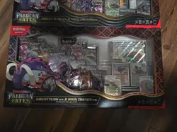 Pokemon TCG Paldean Fates Great Tusk Iron Threads Ex Premium Collection (2 Pack) - Image 3