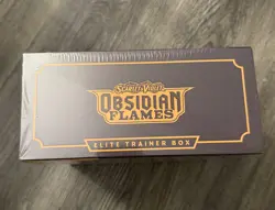 Pokemon TCG Scarlet & Violet Obsidian Flames Elite Trainer Box - NEW & Sealed - Image 2