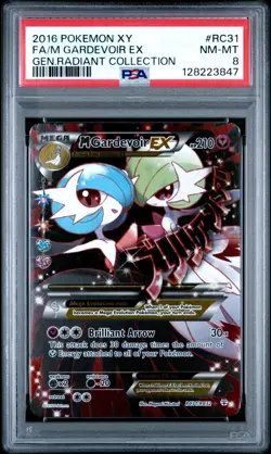 M Gardevoir EX RC31 - 2016 Pokemon Generations: Radiant Collection PSA 8 - Image 3