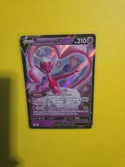 Pokemon TCG Enamorus V Sword & Shield - Lost Origin 082/196 Holo Ultra Rare - Image 3