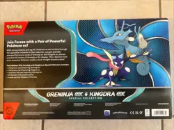 POKEMON TCG GRENINJA EX & KINGDRA EX SPECIAL COLLECTION BOX NEW SEALED - Image 2