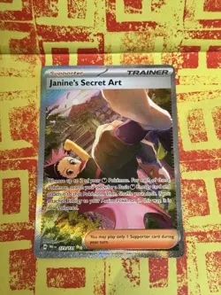 Pokemon TCG - Janine's Secret Art 173/131 (SIR) - Prismatic Evolutions - Image 1