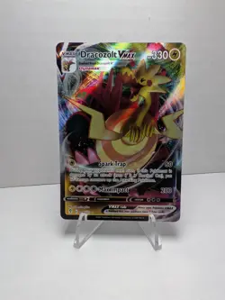 Pokemon TCG Dracozolt VMAX Evolving Skies 059/203 Holo Ultra Rare Near Mint - Image 1
