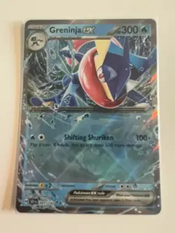 Greninja ex 041/142 Double Rare Holo Near Mint Condition Stellar Crown - Image 1