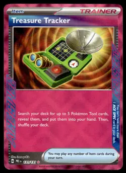 Pokemon TCG Prismatic Evolutions #131/131 Treasure Tracker - Image 1