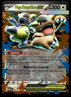 Pokemon TCG ME01: Mega Evolution #104/132 Mega Kangaskhan ex - Image 1
