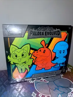Pokemon S&V Paldea Evolved Elite Trainer Box (ETB) - New, Factory Sealed - Image 1