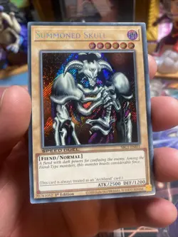 Yugioh - Summoned Skull - SBC1-EN101 - Secret Rare - 1st Edition - Image 1
