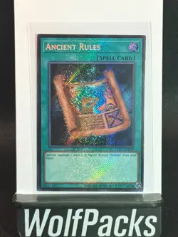 Legendary Collection Kaiba Unlimited Ancient Rules LCKC-EN039 Secret Rare - Image 1