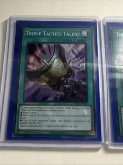 Triple Tactics Talent RA01-EN063 Prismatic Collector's Rare & Super R. Yu-Gi-Oh! - Image 3