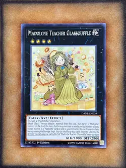 Yugioh Madolche Teacher Glassouffle DANE-EN039 Rare 1st Ed NM - Image 1