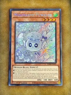 Yugioh Mulcharmy Fuwalos RA04-EN050 Secret Rare 1st Ed NM - Image 1