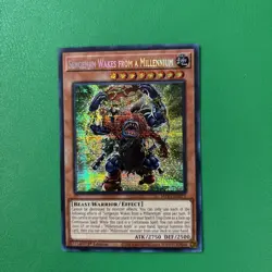 Yu-Gi-Oh! Sengenjin Wakes from a Millennium *PRISMATIC SECRET RARE* MP25-EN077 - Image 3