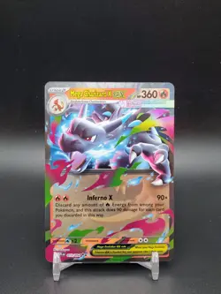 Mega Charizard ex 013/094 Phantasmal Flames Double Rare NM Pokemon Card - Image 1