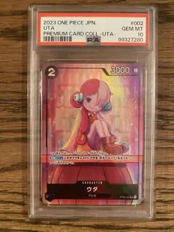 One Piece PSA 10 Uta SR Promo 2023 ST08-002 Premium Card Collection Japanese - Image 1
