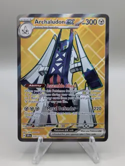 Pokemon TCG Archaludon EX 224/191 S&V Surging Sparks Ultra Rare Holo Card - Image 1