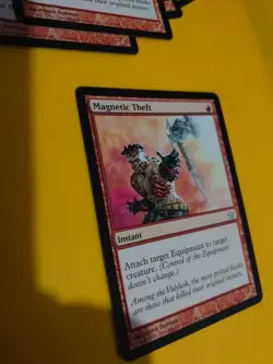 Magnetic Theft. Instant Fifth Dawn Magic the Gathering Card. - Image 4