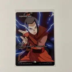 MTG - Lightning Bolt - 32 Borderless | MTG | Avatar: The Last Airbender - NM - Image 2