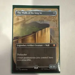 MTG The Walls of Ba Sing Se BORDERLESS 0329 TLA - Image 1