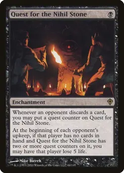 Quest for the Nihil Stone 1x MtG Worldwake SP/NM - Image 1