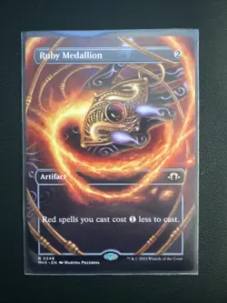 Ruby Medallion (Borderless) Modern Horizons 3 Regular - Image 1
