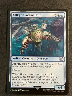 MTG Valkyrie Aerial Unit, NM-Mint, (FIN #0084) Regular - Image 1