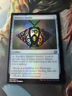 Mishra's Bauble - Foil IMA LP MTG - Image 2