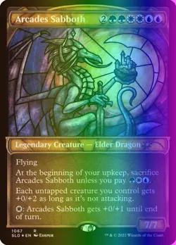 MTG Arcades Sabboth (1067/1292) Secret Lair Drop Series NM FOIL - Image 1