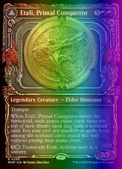 MTG Etali, Primal Conqueror (298/548) March of the Machine NM FOIL - Image 1