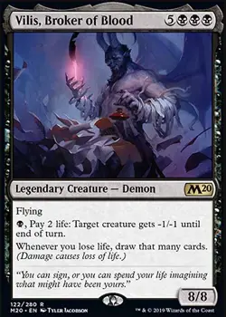 MTG Magic the Gathering Vilis, Broker of Blood (122/357) Core Set 2020 NM - Image 1