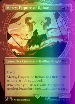 Merry, Esquire of Rohan (325/915) LTR LP FOIL - Image 1